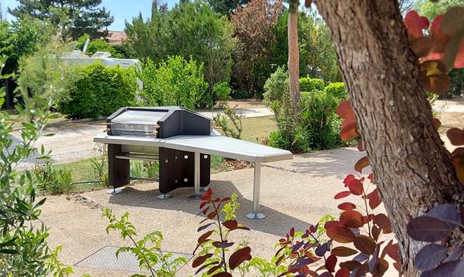 barbecue collectif pour camping commune mairie, barbacoa, KOLLEKTIVGRILL