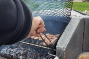 Kit barbecue, sytème anti-brûlure bbq facile d'utilisation.